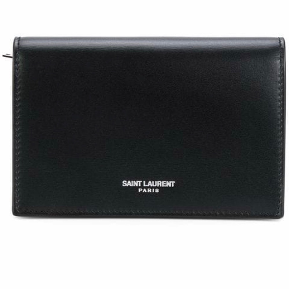 Saint Laurent Fragments Flap Wallet